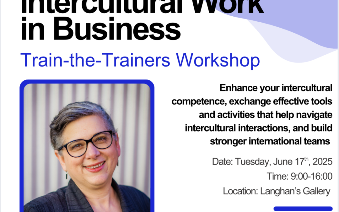 Upcoming Event: Train-the-Trainers Workshop with Dr. Darla Deardorff